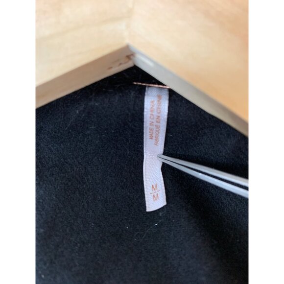 Womens  Free People Tribal Faux Fur Jacket Coat M Scarlet Red Combo EUC RY10395 - Picture 7 of 11